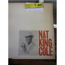 Vintage '63 Nat King Cole album booklet