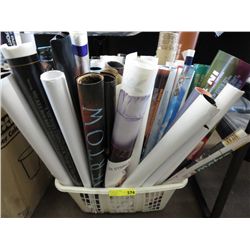Box of movie posters - approx. 5 doz.