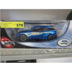 Scale model Hot Wheels car - Ford Focus