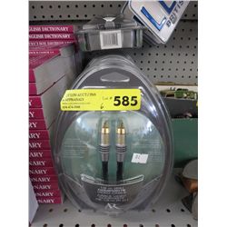 6 x composite video cable (6' long) new in package