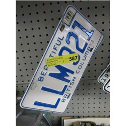 2 sets of 1978 British Columbia License plates