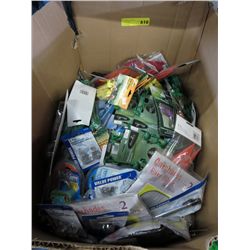 Box of assorted goods