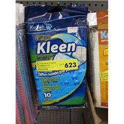 Bundle of Kleen wipes & cloths