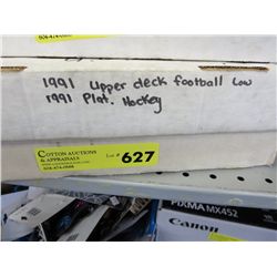 Case of Sports trading cards