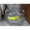 Image 1 : Glass dome covered cake stand