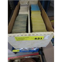 Case of hockey cards - 1980's