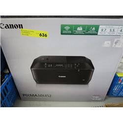 Canon Pixma MX452 printer, in box
