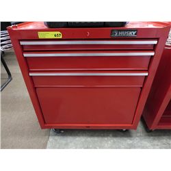 Husky tool chest on casters
