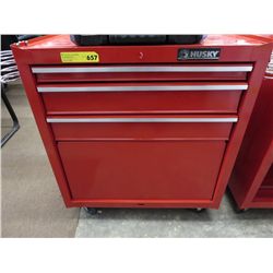 Husky tool chest on casters