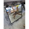 Image 1 : Metal framed mirror