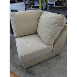 Corner chair, upholstered, like new