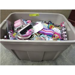 Tote full of hair accessories