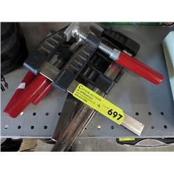 Four clamps