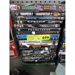 Approx. 21 DVDs