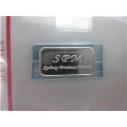5x .999 silver Australian mint bars