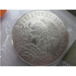 Mexican 1968- 72% silver eagle & snake coin