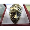 Image 1 : Solid bronze Adolph Hitler head ring