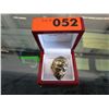 Image 2 : Solid bronze Adolph Hitler head ring