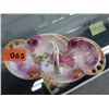 Image 1 : Hand painted vintage luster dish