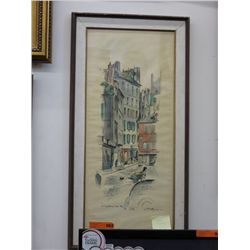 Watercolor print  by John Haymson