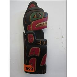 Native carving by Krawchuk "Wolf"