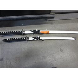 2 replica Samurai swords - Daisho set