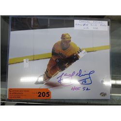 Autographed hockey photo "Marcel Dionne"