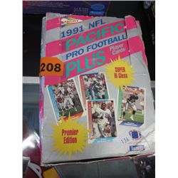 1991 NFL Pro Footfall cards, in box