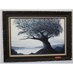 Paint on board, signed by Ron Klausen