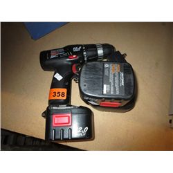 Craftsman cordless 12V drill