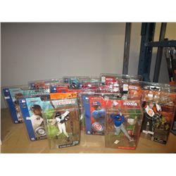10 x baseball action figures