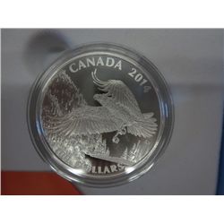 2014 .999 solid silver $100 eagle coin