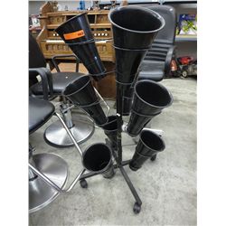 Flower bouquet display stand
