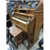 Image 1 : Esty parlour size pump organ with stool