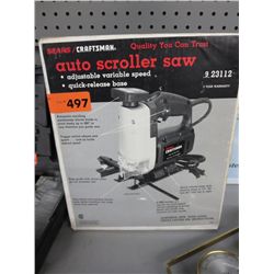 Craftsman auto scroll saw, in box