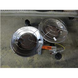 2 propane heaters