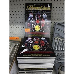 Folders for Hockey Greats coin collections