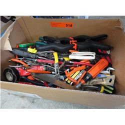 Box of hand tools