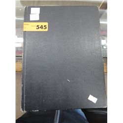 Sketchbook by Canadian artist Pierre Beaulne, 1984