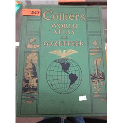 Collier's World Atlas and Gazetteer
