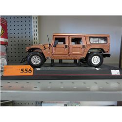 Scale model of a Hummer H1