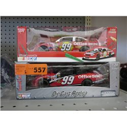 Two model cars, 1:24 scale, new in box