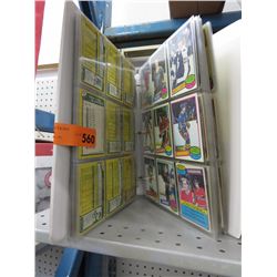 Book of NHL trading cards