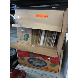 2 boxes of vintage LP's
