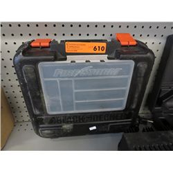 Black & Decker cordless drill, in case