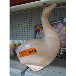 Clay goose 1' x 1'