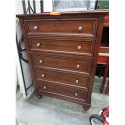 New wooden highboy dresser, 5 drawers
