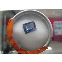 3 ctw Mystic Topaz, Rectangle faceted