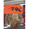 Image 1 : Gold clad Muhammad Ali collector medallion