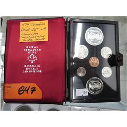 1974 Canadian Proof Set w/ Silver Winnipeg Dollar